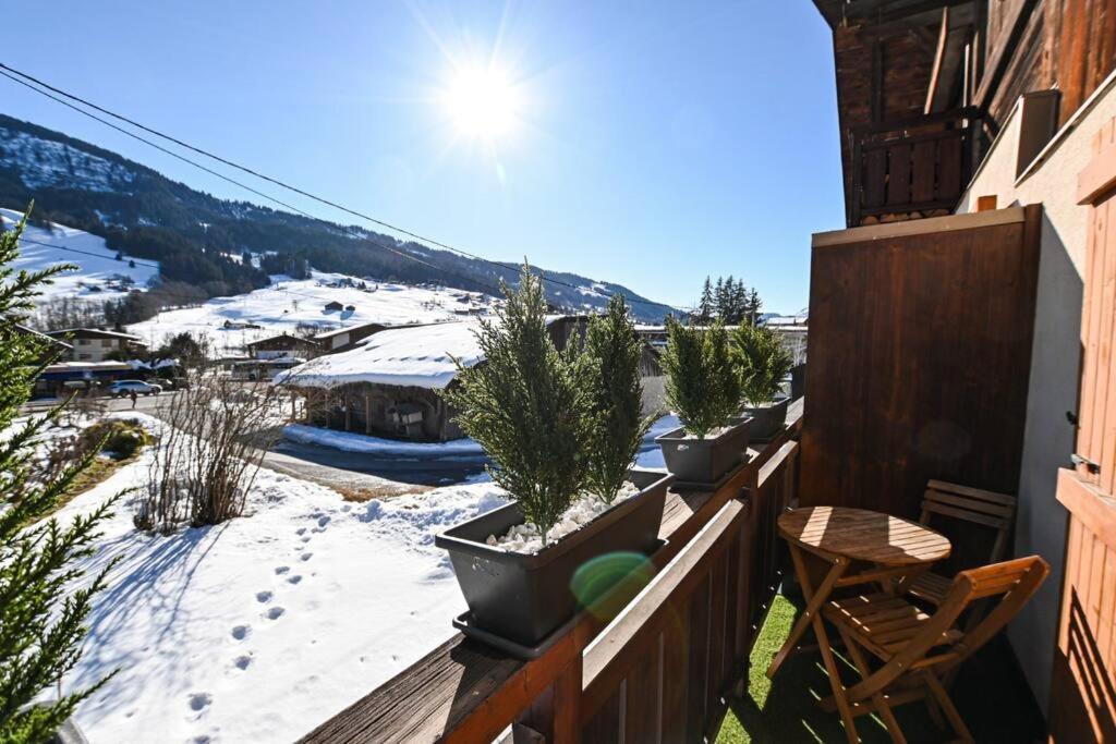 Le Balcon Des Neiges Διαμέρισμα Praz-sur-Arly Εξωτερικό φωτογραφία